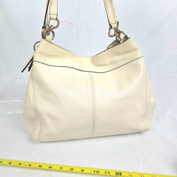 Coach F22314 Studded Pebble Leather Hobo & Wallet Set - Picture 8 of 16